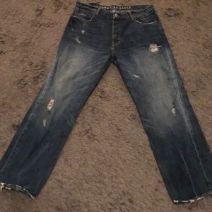 American Eagle destroyed jeans